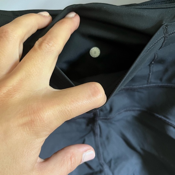 Lululemon fast & free 19” leggings deep coal - Picture 4 of 7